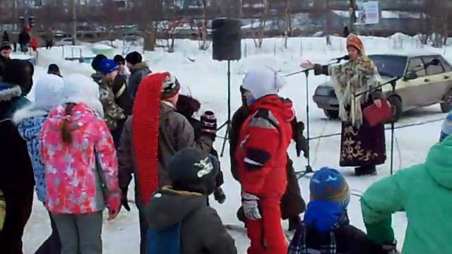 Провожаем масленицу в Мурманске смотреть онлайн