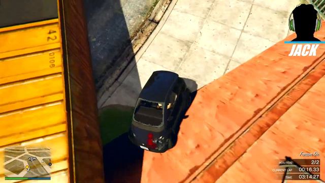 GTA V - SMART CAR WALL RIDING #18 смотреть онлайн
