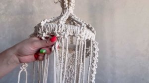 МАКРАМЕ ЛЮЛЬКА-КОЛЫБЕЛЬ.DIY CRADLE MACRAME.  Детская подвесная колыбель. DIY macrame.  Для детей.