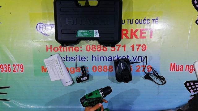 Máy Bắt Vít Pin 10.8V Hitachi DS10DAL - DS10DAL. HIMARKET.VN