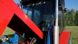 Трактор Т_40 АМ. Как получилось с кабиной от ЮМЗ.