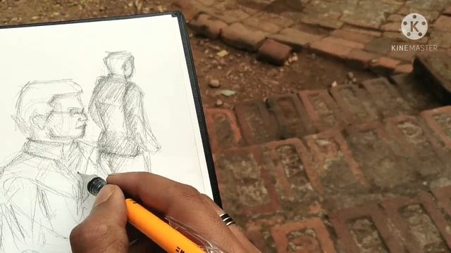 How to sketch people in 2 mins - Quick sketch смотреть онлайн
