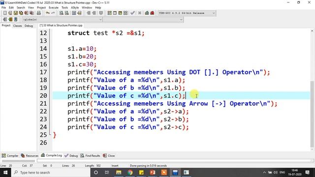 What Is Structure Pointer | Embedded C Interview Questions смотреть онлайн