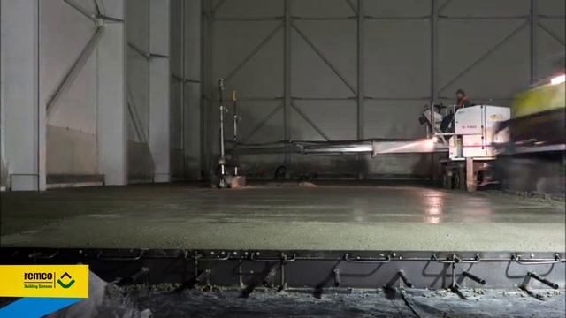 Промышленная полимеризация верхнего слоя пола OCMER смотреть онлайн