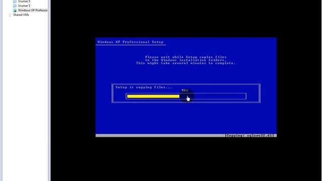 Установка Windows Xp на VMware Workstation смотреть онлайн