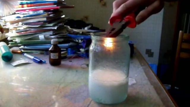 Горение иголки в кислороде(химия) смотреть онлайн
