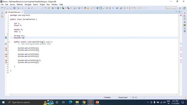 JAVA FAQ # 10 || Different Types of Variables in Java смотреть онлайн