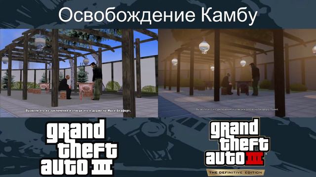 Сравнение катсцен в GTA III №3 - Миссии Асуки, Кэндзи, Рэя смотреть онлайн