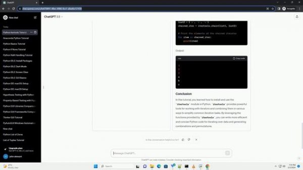 python install itertools