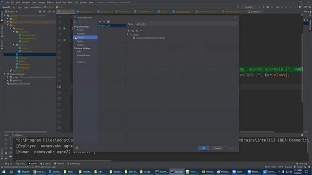 41_2(Reflection api, JSON, Gson lib) смотреть онлайн