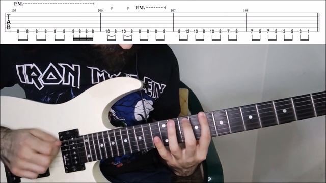 How To Play "Walk With Me In Hell" By Lamb Of God (Full Song Tutorial With TAB!) смотреть онлайн
