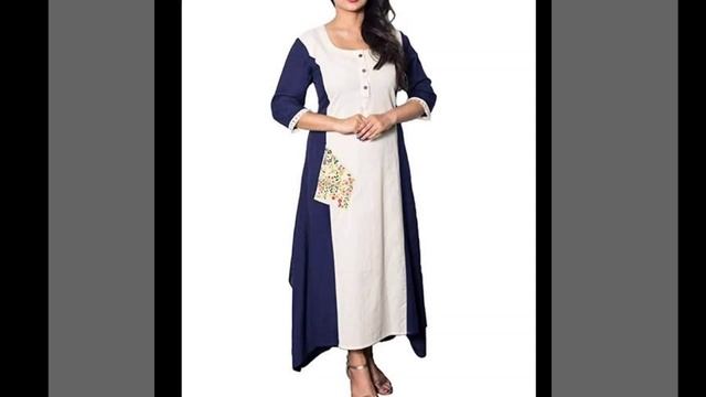 Panel Kurti Design 2021,patchwork On Plain Kurti, Chudidar For Short Height,small Get Together Dres