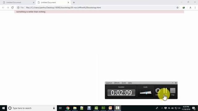 MAKING FIRST BOOTSTRAP PAGE LECTURE#03 || AMJAD ALI || HINDI/URDU смотреть онлайн