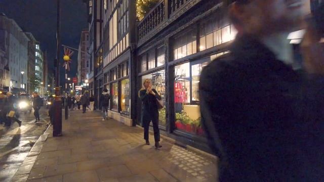 London Best Christmas Lights & Windows 2022 ✨ Regent Street & Carnaby Street London Walk ✨ 4K смотреть онлайн