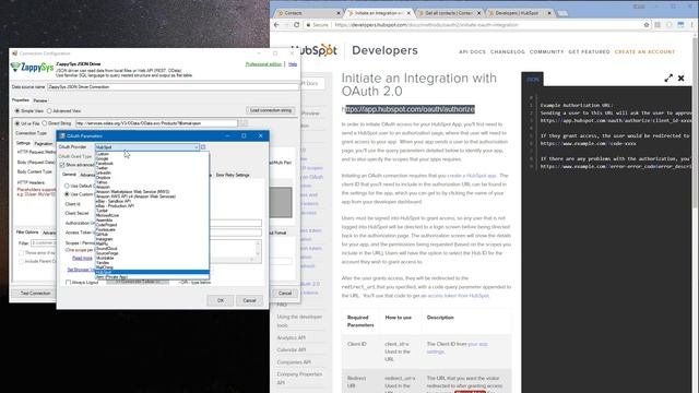 Calling REST API with OAuth 2.0 Authentication using ZappySys ODBC Driver (Part 3 of 6) смотреть онлайн