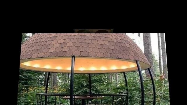 как сделать необычную беседку на даче своими руками смотреть онлайн