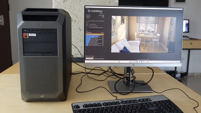 HP Z8 G4 с два XEON Gold 6148 - ревю на модела и на машини с XEON Scalable CPU AVX-512 Mesh Cache