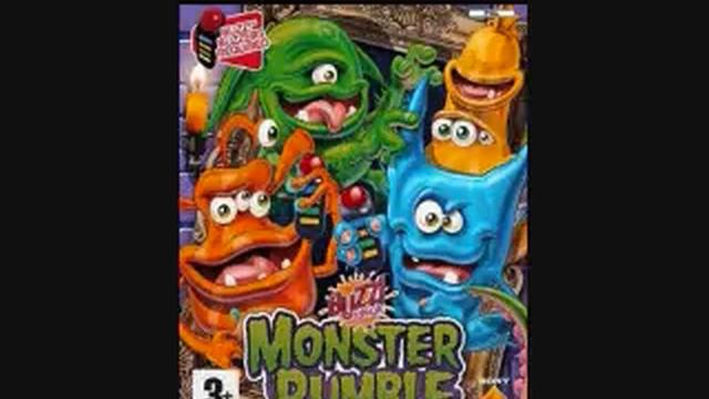 Buzz Junior! Monster Rumble (PS2) Title Screen смотреть онлайн