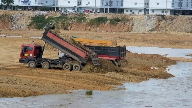 Amazing Video, HYUNDAI Dump Truck, Bulldozer, Excavator ( Ep.520 ) смотреть онлайн