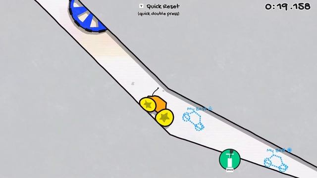 JellyCar Worlds 2-1 Secret Exit in 36.566 смотреть онлайн