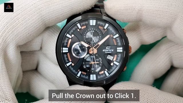 How to set time and Stopwatch reset on a Casio Edifice EFR544.TrendWatchLab. Module No 5451 смотреть онлайн