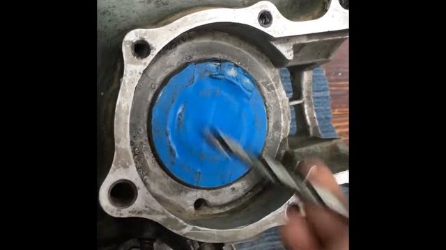 Как восстановить посадочное место коренного подшипника смотреть онлайн