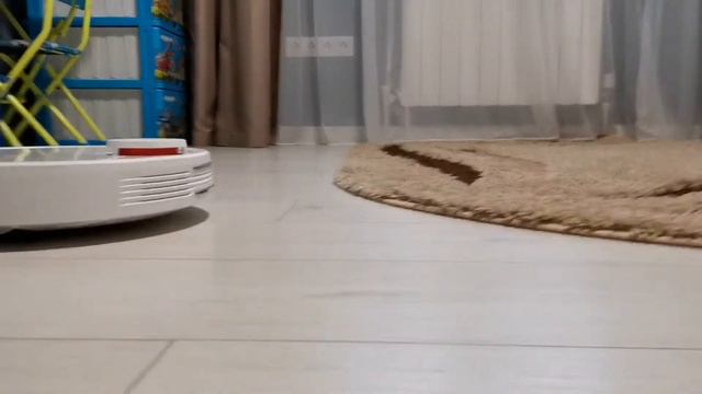Xiaomi Vacuum Mop P и высокий ковер. Справится ли робот-пылесос с ковром высотой более 2-х см? смотреть онлайн
