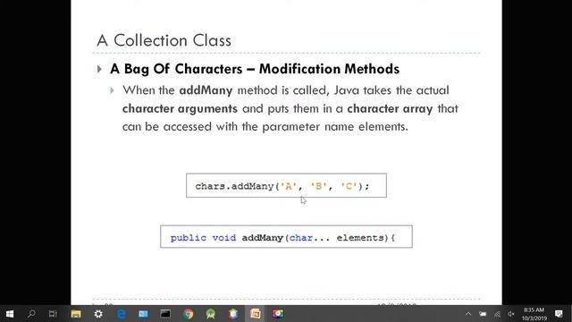 CMSC 251 - Collection Classes смотреть онлайн