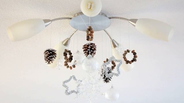 Как украсить люстру на новый год: подборка идей смотреть онлайн