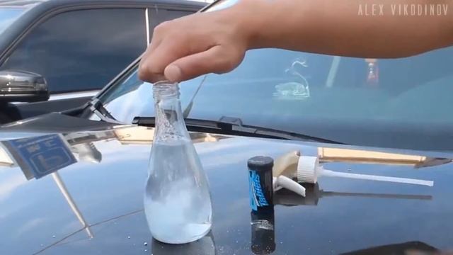 Таблетки для чистки стекол авто. Чистящее средство для окон смотреть онлайн