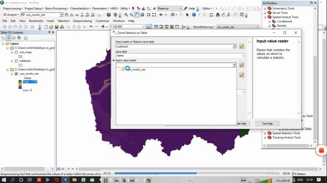 ArcGIS zonal statistics: distribution of mean/average spatial values to polygon&sub polygons смотреть онлайн