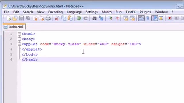 Intermediate Java Tutorial 108 How to put an Applet on a Website смотреть онлайн