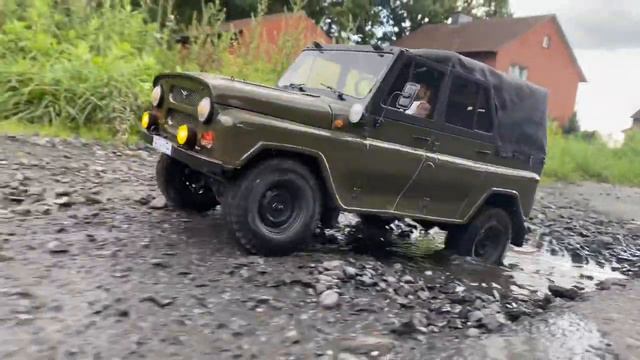 Уаз 469 не deagostini самодельный rc uaz 1:8 смотреть онлайн