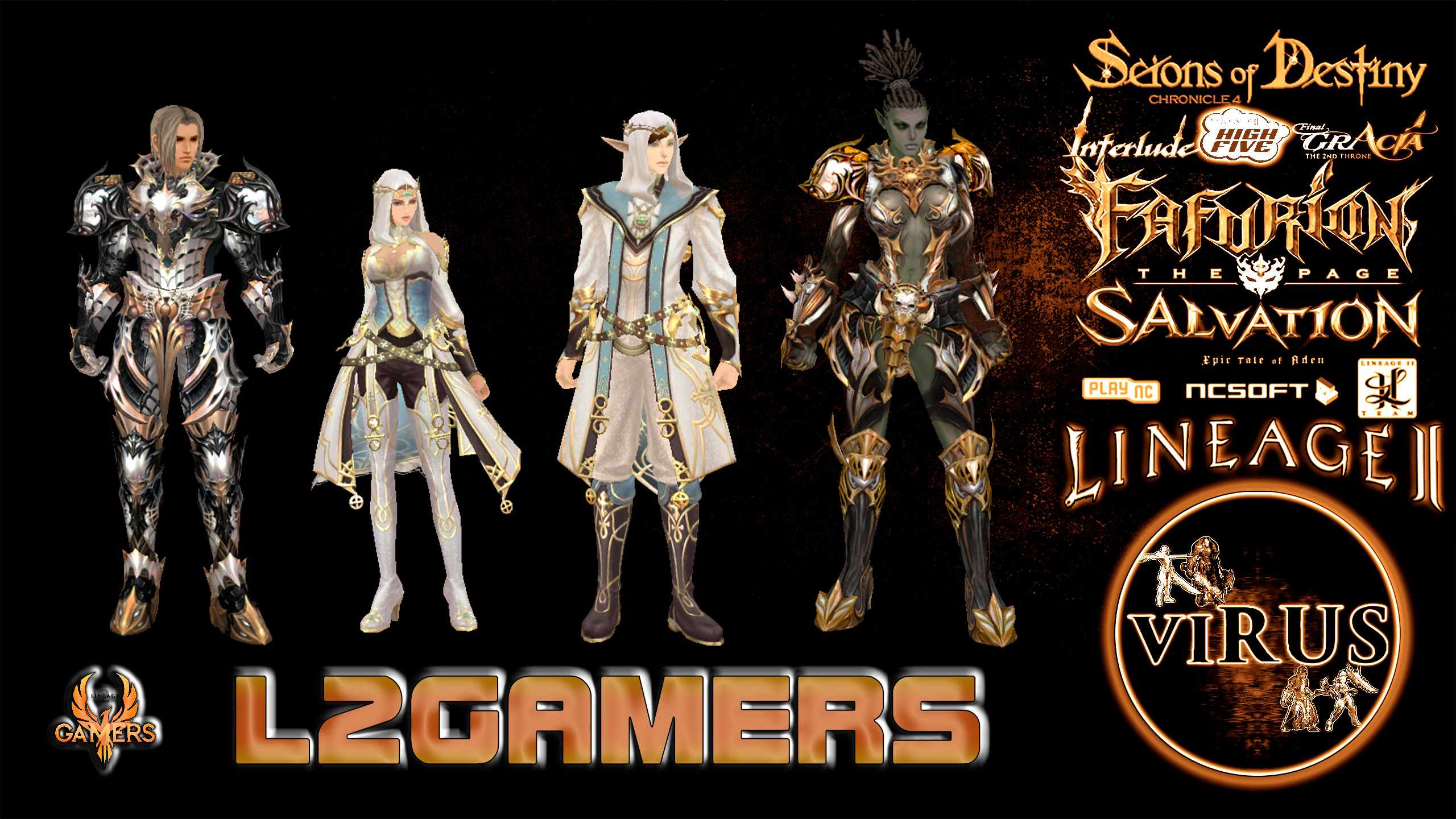 Two Suits for the www.L2Gamers.Cl server. Lineage II-Interlude ◄√i®uS► смотреть онлайн