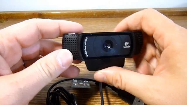Logitech HD Pro Webcam C920. Unboxing и обзор.