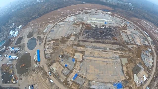 Строительство стадиона к ЧМ 2018 в Самаре.Часть 6, ноябрь 2014/ The construction of the stadium смотреть онлайн