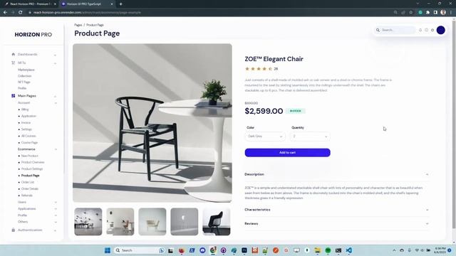 React HORIZON Pro - Styled with Chakra | AppSeed смотреть онлайн