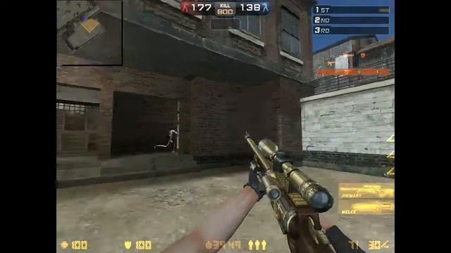 Играем в CS:Nexon zombie смотреть онлайн