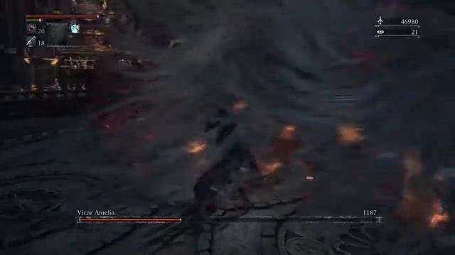 Bloodborne, 99 arc, 21, 8.4, and 17.3% fire gems vs ng Amelia смотреть онлайн