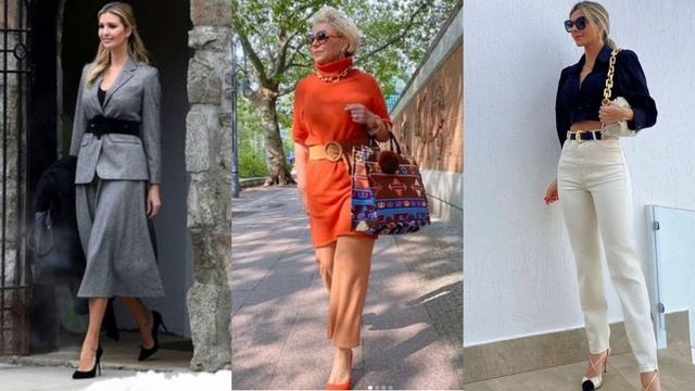 СТИЛЬНЫЙ АУТФИТ ДЛЯ ДАМ 45+?МОДНЫЕ ОБРАЗЫ НА ОСЕНЬ?