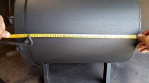 Печь для гаража своими руками из 420 трубы