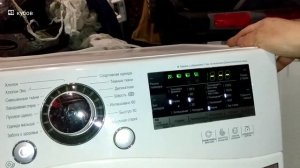 обзор инструкция стиральная машина LG F12A8HD Direct Drive inverter.