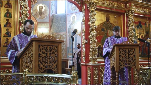 Неделя 1-я Великого поста. Торжество Православия. Чин Торжества Православия. смотреть онлайн