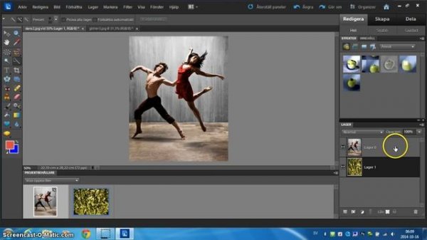 Photoshop 3: lager och ändra färg