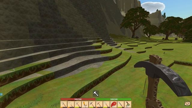 SECRET GOLD MINE FOUND IN THE BIGGEST MOUNTAIN! - Cardlife Pre-Alpha Gameplay