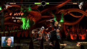 Mortal kombat 9 Kung Lao vs Ermac & Sindel & Stryker & Raiden