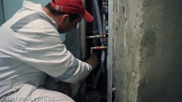 Монтаж повышающего давление насоса и накоп бака смотреть онлайн