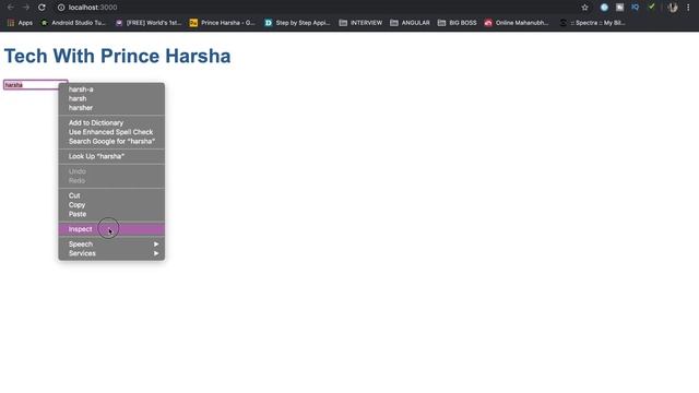 9.Angular 8 Tutorials - Property data binding смотреть онлайн