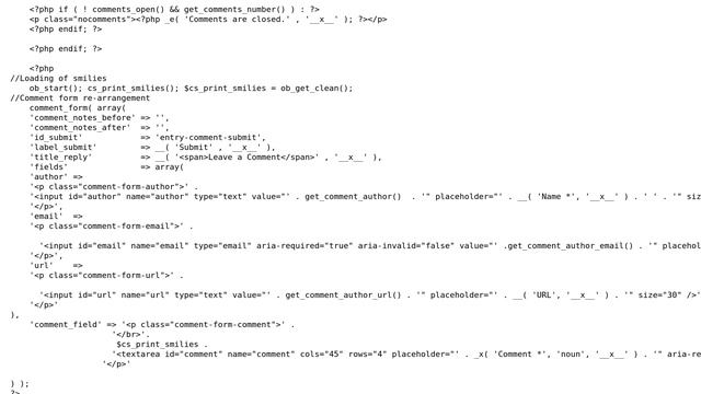 Wordpress: Trying to get property of non-object notices in comment-template.php смотреть онлайн