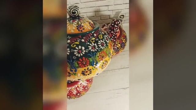 Чайник 1 л Турецкая керамика смотреть онлайн